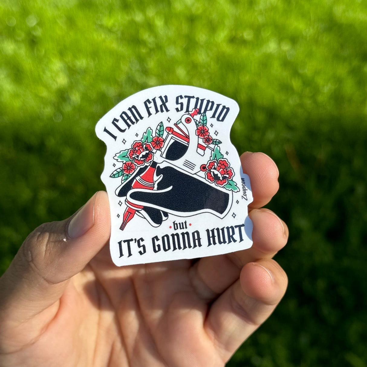 Tattoo Artist's Wisdom Sticker