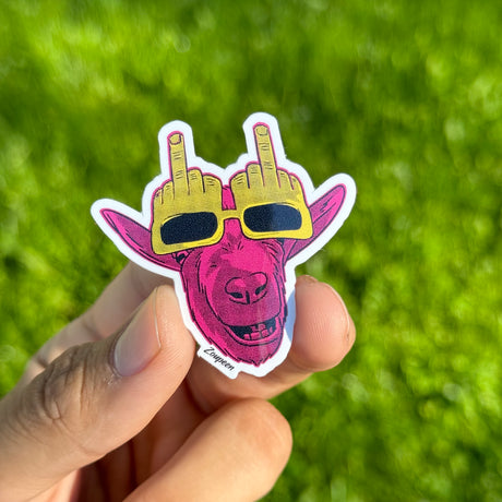 Rebel Goat Sticker