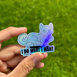 Rebel Cat Sticker