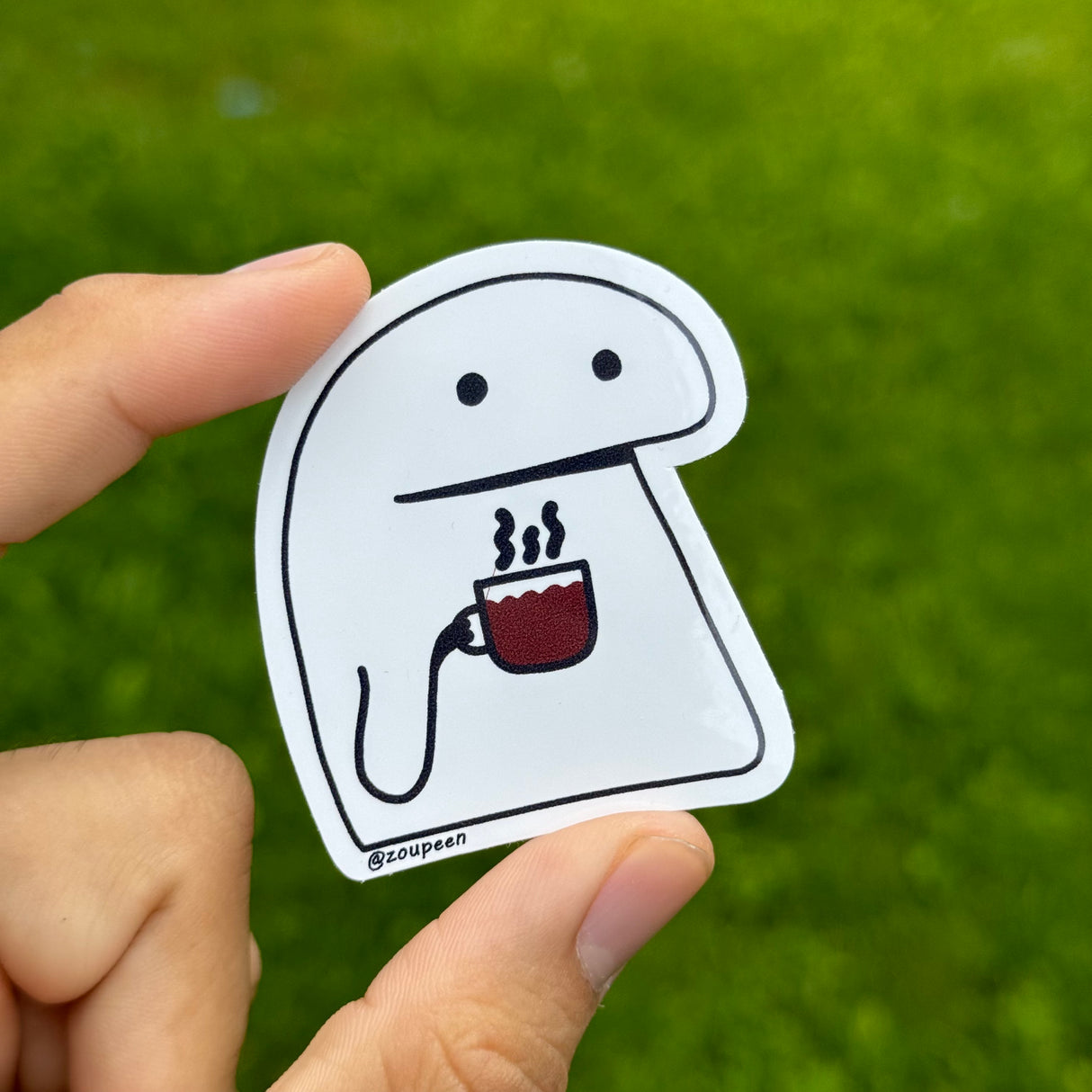 Coffee Shock Sticker