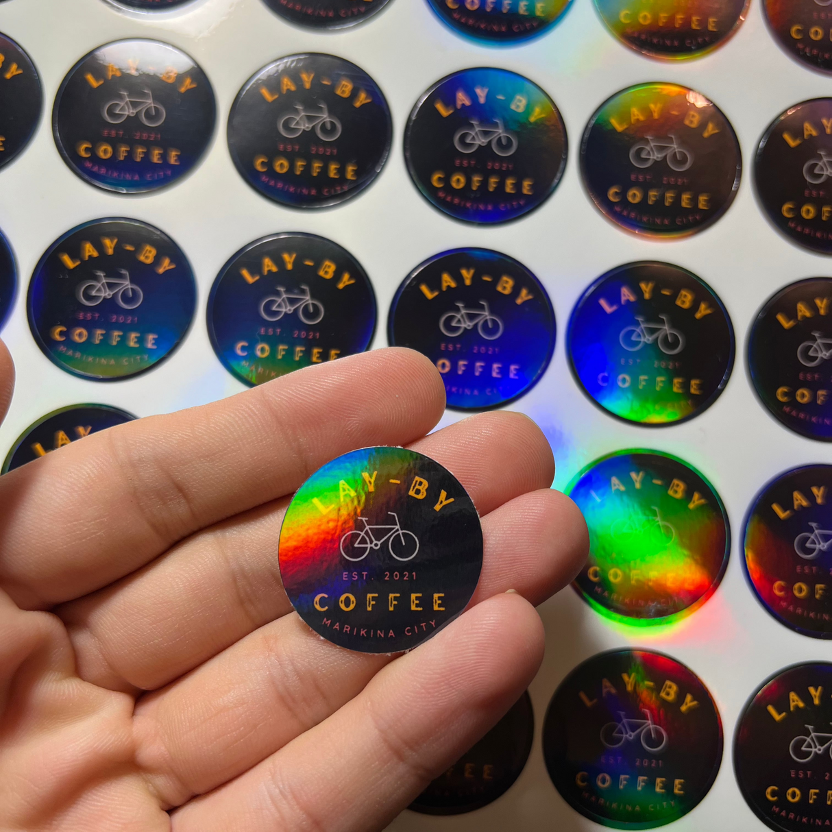 CUSTOM HOLOGRAPHIC STICKERS