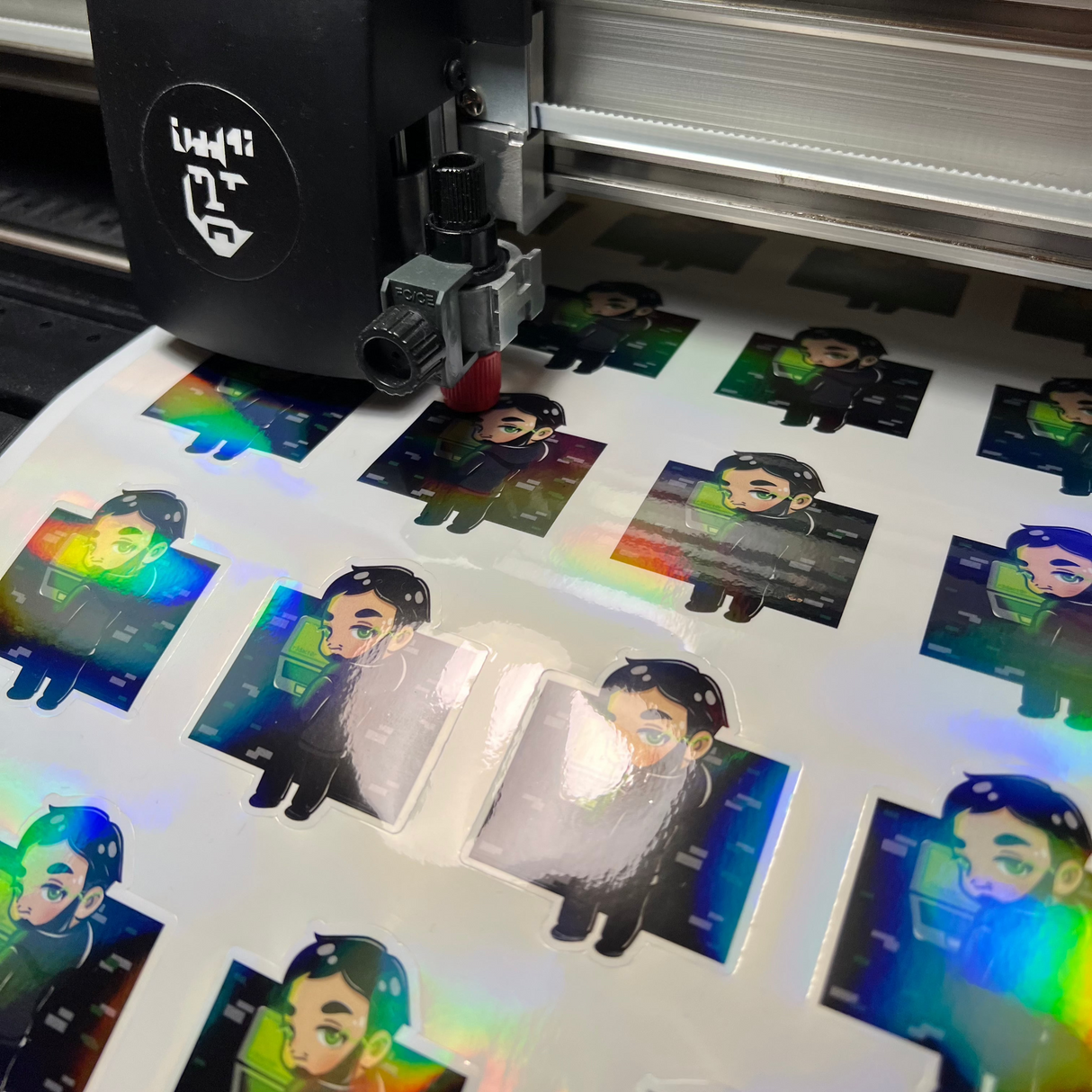 CUSTOM HOLOGRAPHIC STICKERS
