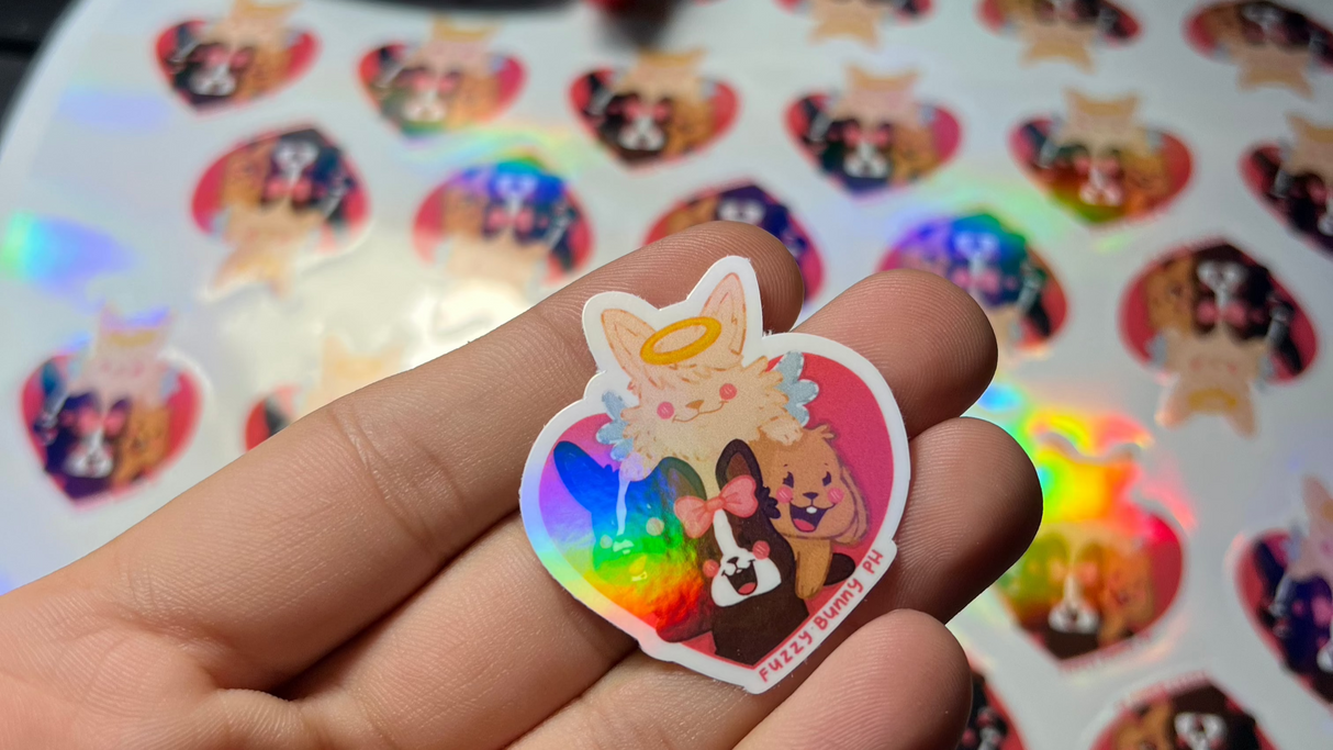 CUSTOM HOLOGRAPHIC STICKERS