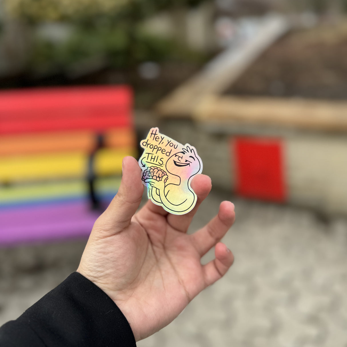 Lost Brain Sticker