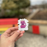 Divine Kitty Sticker