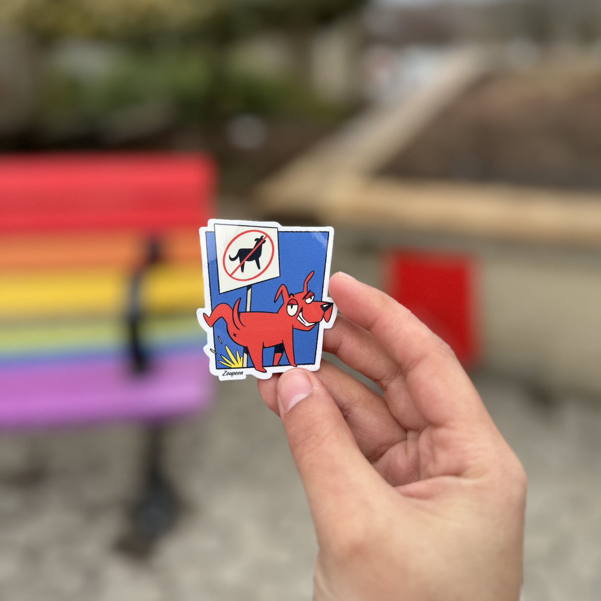 Bad Dog Sticker