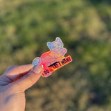 Rebel Cat Sticker