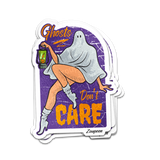 Carefree Ghost Sticker