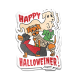 Halloweiner Dogs Sticker