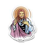 Gamer Jesus Sticker