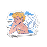 Bored Angel Sticker