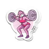 Fitness Bunny Sticker