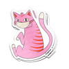 Masked Cat Sticker