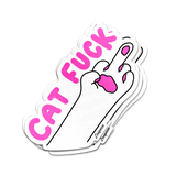 Cat Attitude Sticker