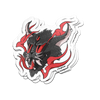Demon Cat Fury Sticker