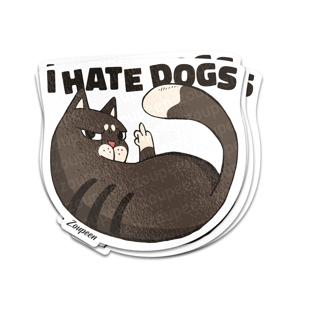 Feline Fury Sticker