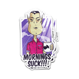 Grumpy Vampire Sticker