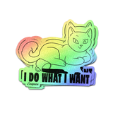 Rebel Cat Sticker