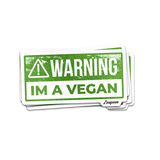Vegan Alert Sticker