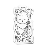 Sensitive But Fierce Sticker
