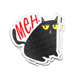 Meh Cat Attitude Sticker