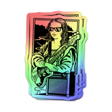 Mona Lisa Rock Sticker