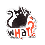 Murder Cat Sticker