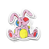 Patchwork Bunny Sticker