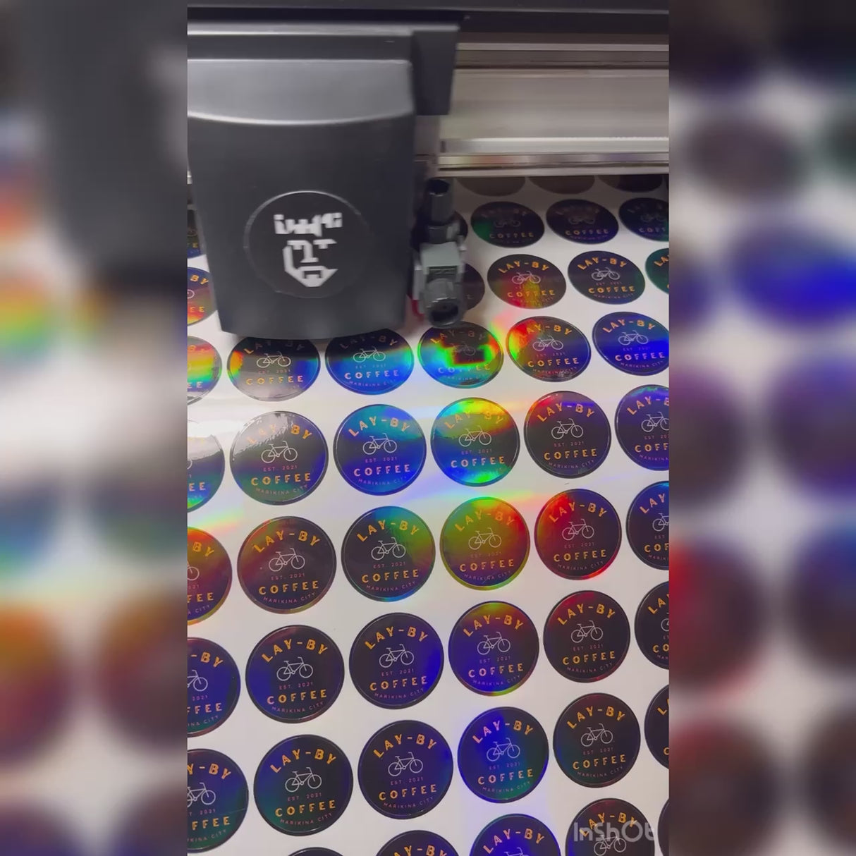 CUSTOM HOLOGRAPHIC STICKERS