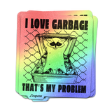 Garbage Raccoon Sticker