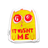 Innocent Cat Sticker