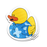 Tropical Duck Sticker