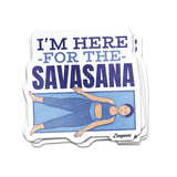 Savasana Sticker