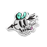Rebel Skull Sticker