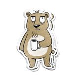 Grumpy Bear Sticker
