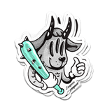 Thumbs Up Demon Dog Sticker