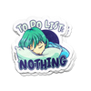 Lazy Day Sticker